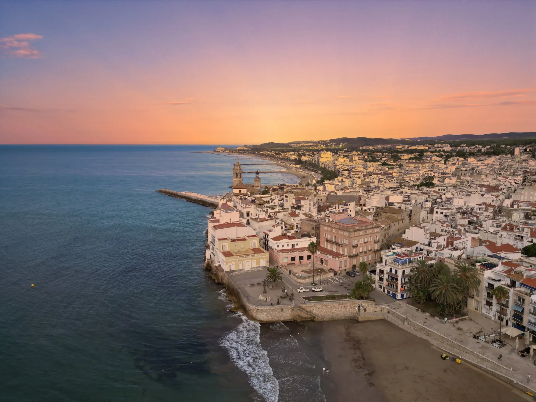 Sitges on the Catalan coast