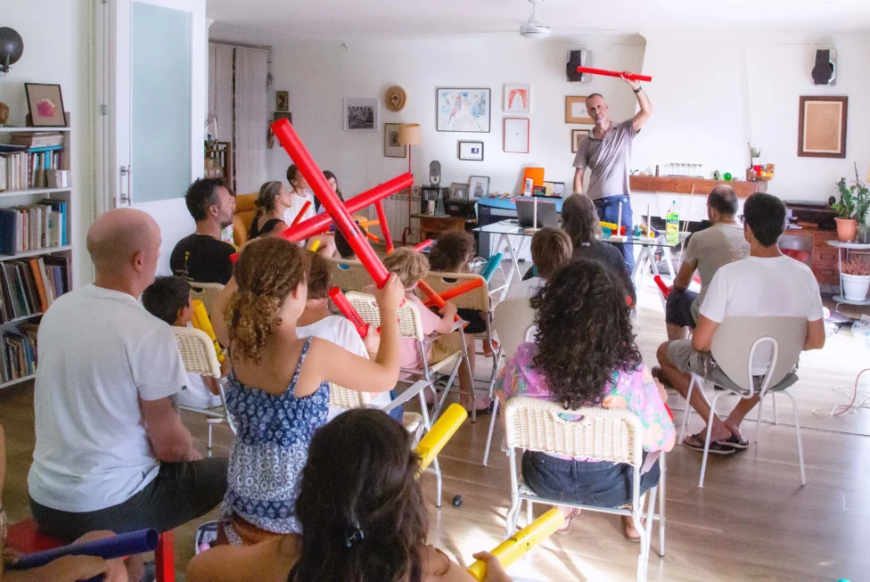 Activitat d'orquestra de Boomwhackers
