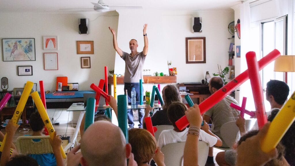 Ignasi Corella - Activitat de ritme Boomwhackers